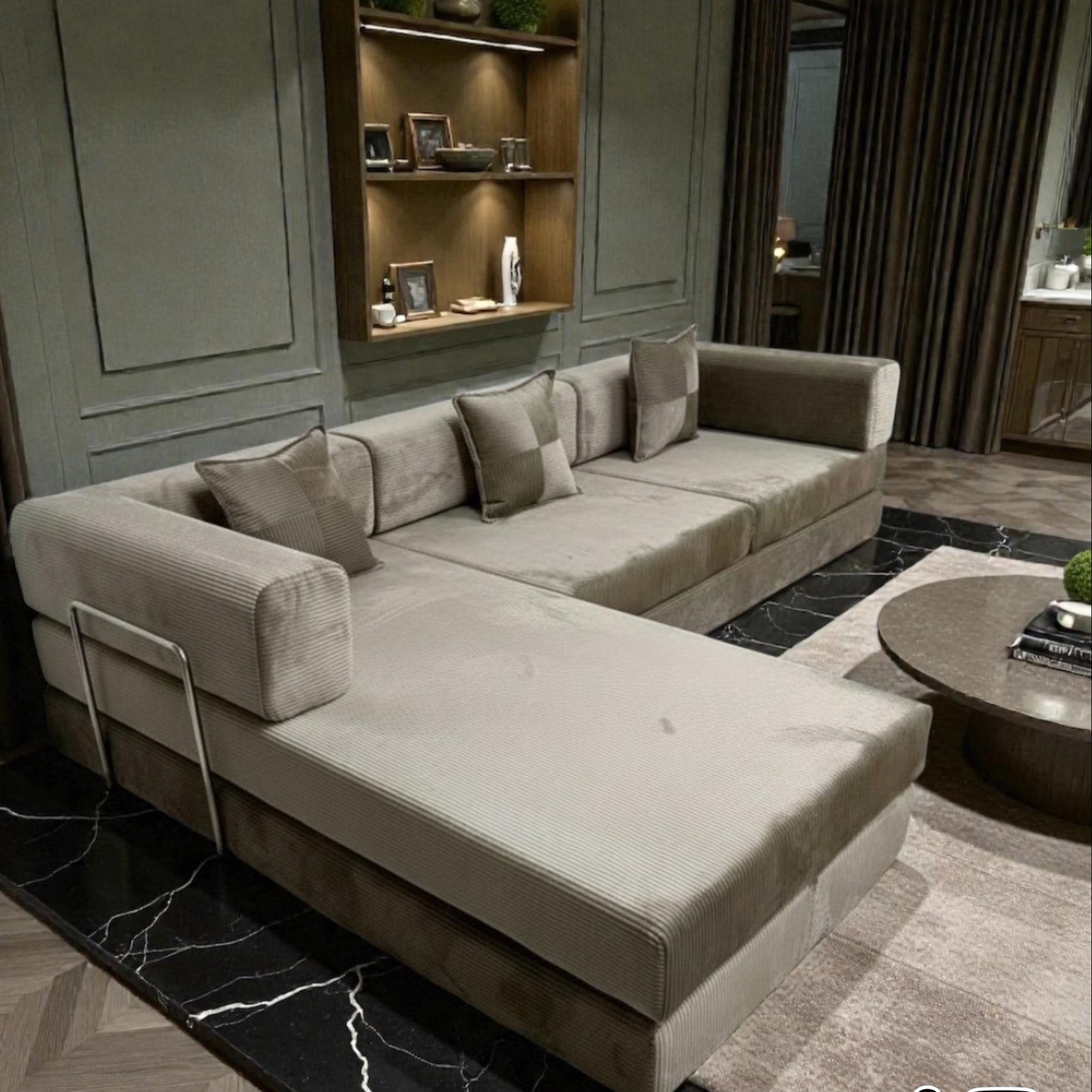 Roll_ Sofa Corner Sofa Bed