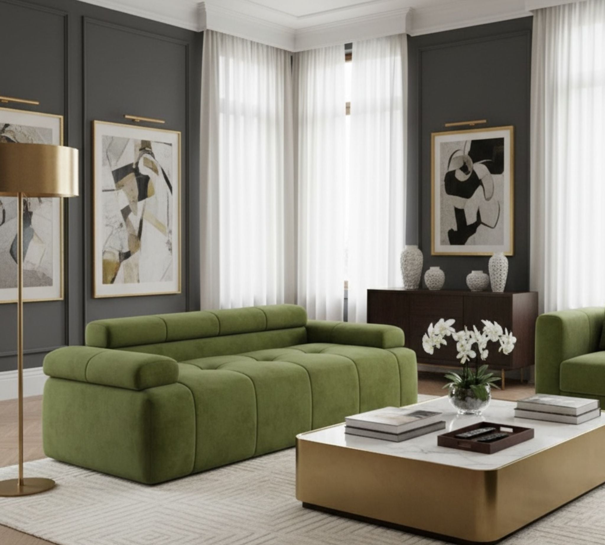 Tufted Sofa