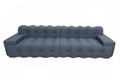 Blue-grey wavy sofa