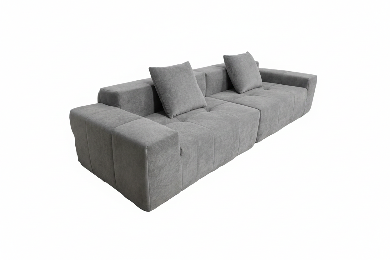 Light grey sofa