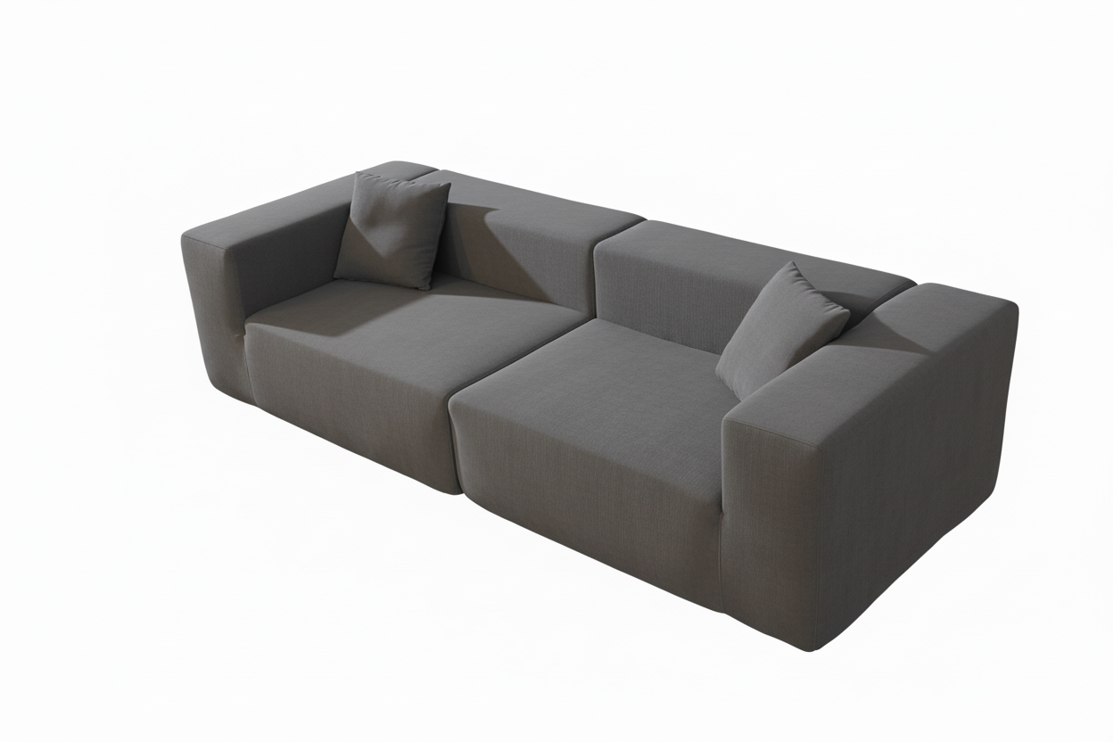Sofa dark slate grey