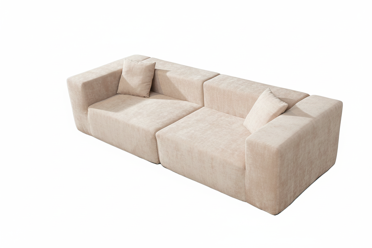 Sofa in light beige