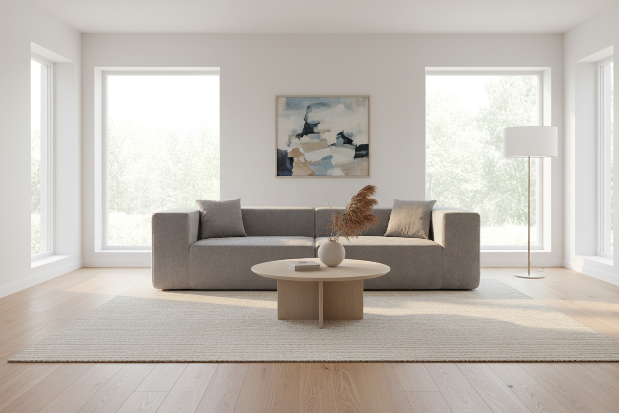 Sofa in luxury interior
