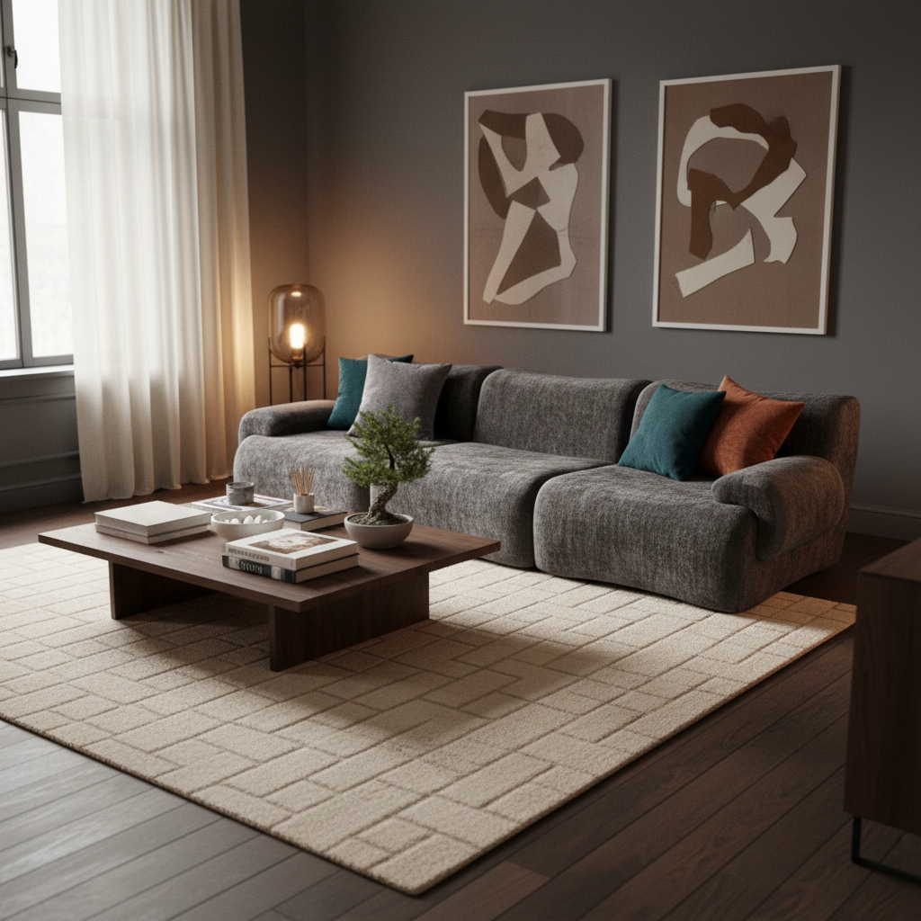 Sofa in luxury interior