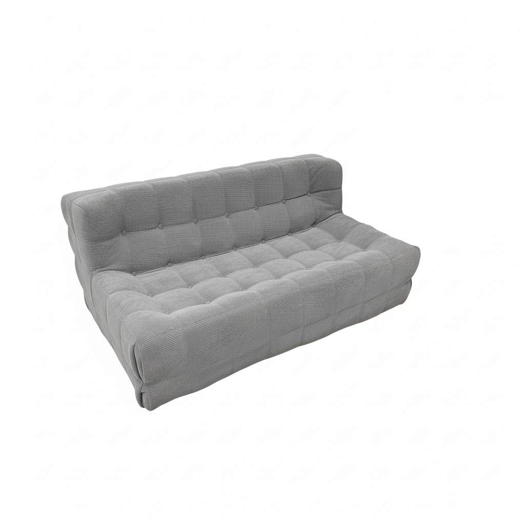Sofa light grey angle