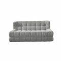 Sofa light grey front